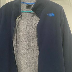 Fleece coat more like a fall/spring jacket